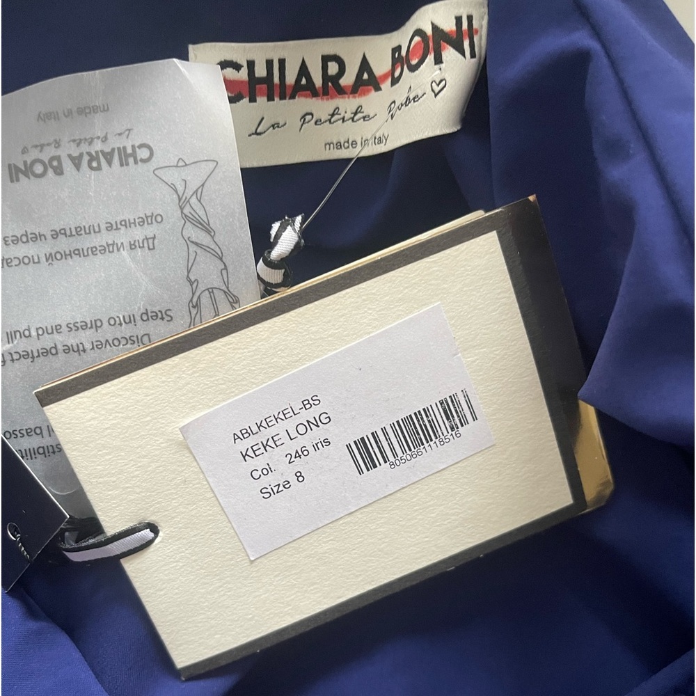Chiara Boni La Petite Robe Keke Ruffled Jersey Gown US 8 $1095 - Picture 7 of 7